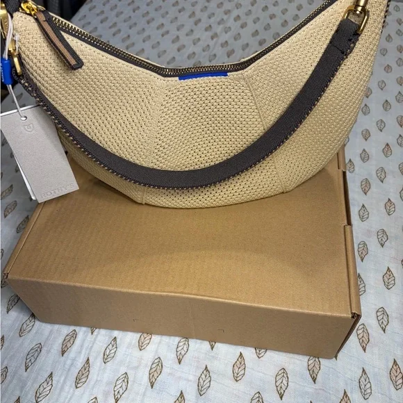 Rothy's Brown Butter The Crescent Bag - Picture 3 of 5